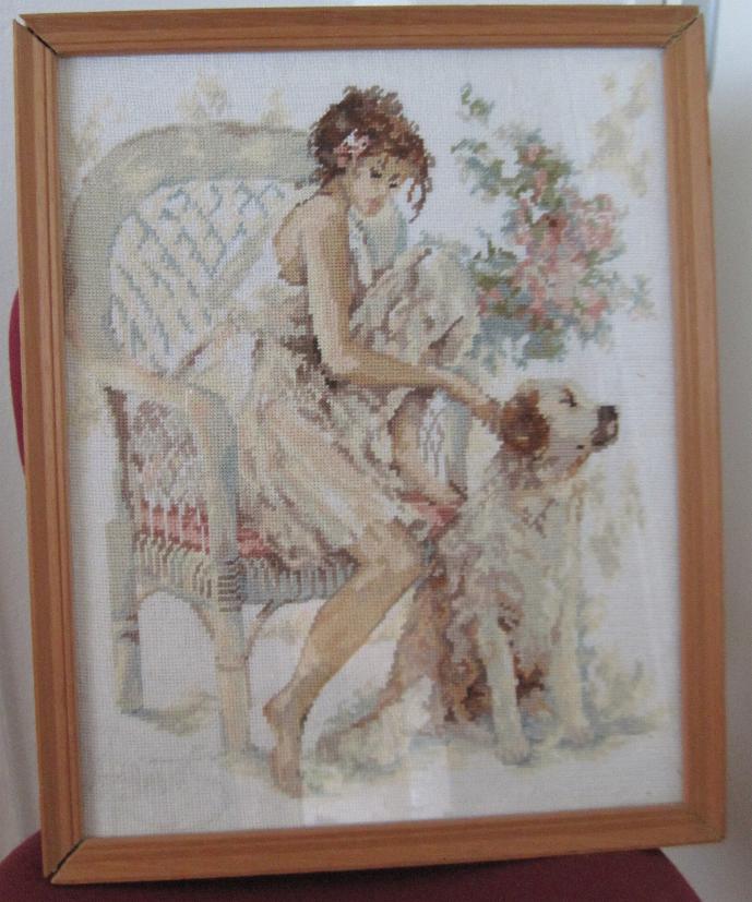 gobelen_medchen_und_hund